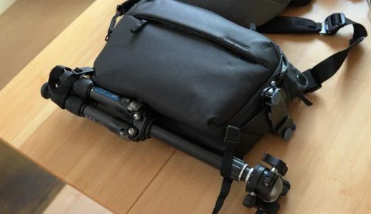 PeakDesign のエブリデイスリング 6Lを5Lとの比較で紹介します