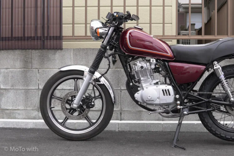 バイクのプロポーションを見直して、よりカッコいいバイクへ【フロント
