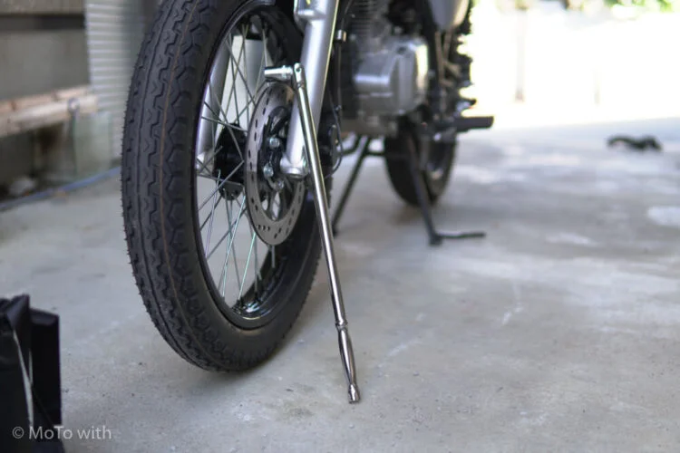 GN125-2FにTT100GPとスポークホイールを取り付ける | MoTo with
