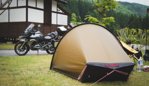 滝と渓流の高山キャンプ場【関西発】【バイクキャンプツーリング】