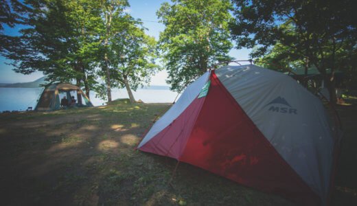 仲洞爺キャンプ場【北海道ツーリング】【バイクキャンプツーリング】